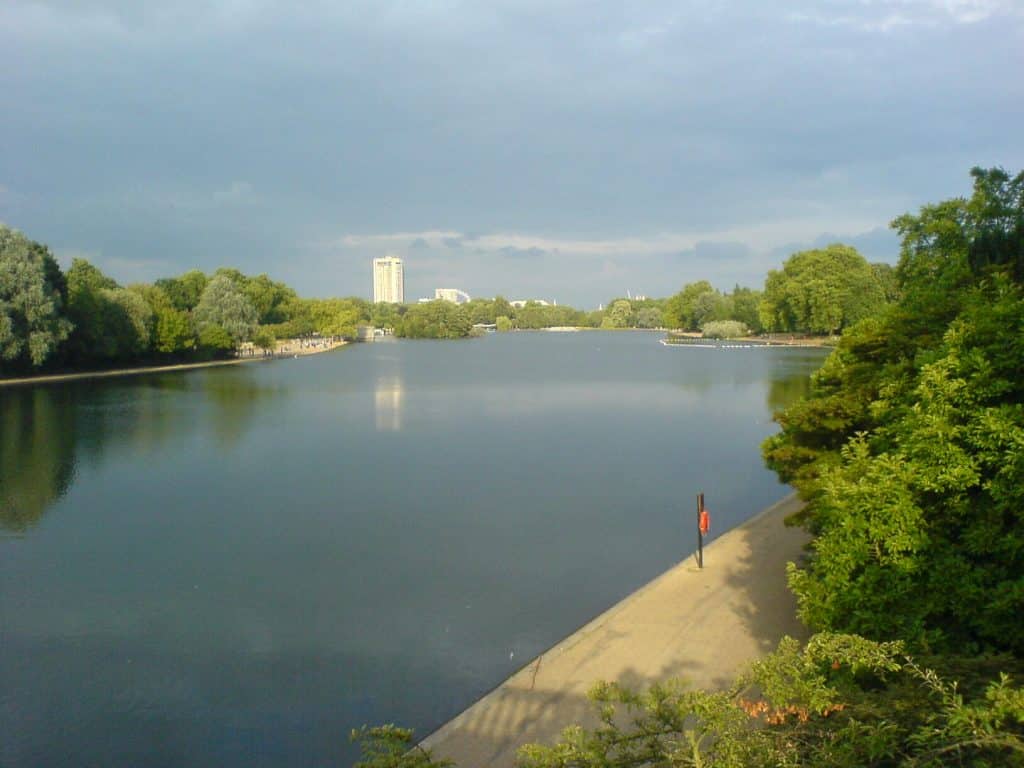 Take a rowing boat out on the Serpentine, a short walk from the hotel