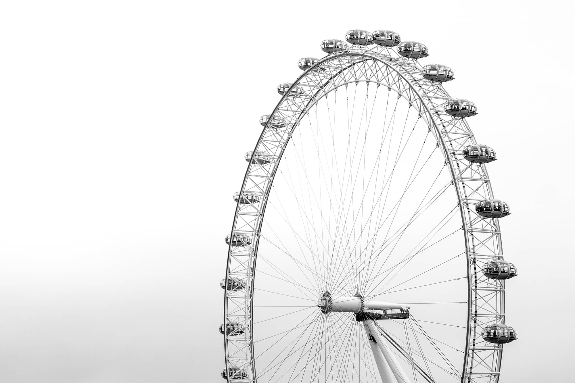 London Eye in South Bank